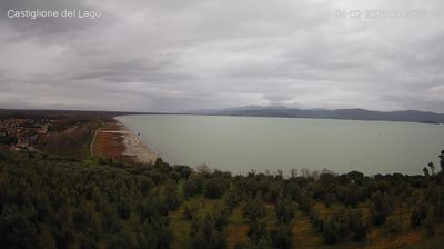 immagine della webcam nei dintorni di Cortona: webcam Castiglione del Lago