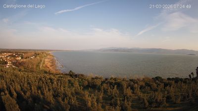 immagine della webcam nei dintorni di Perugia: webcam Castiglione del Lago