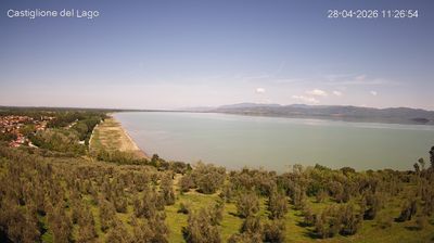 immagine della webcam nei dintorni di Passignano sul Trasimeno: webcam Castiglione del Lago