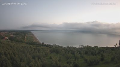 immagine della webcam nei dintorni di Perugia Sant'Egidio: webcam Castiglione del Lago
