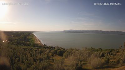 immagine della webcam nei dintorni di Perugia: webcam Castiglione del Lago