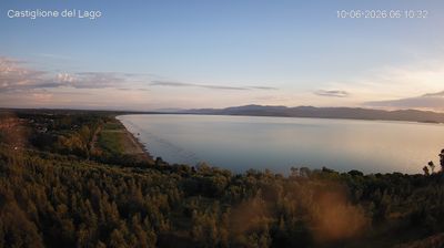 immagine della webcam nei dintorni di Castiglion Fiorentino: webcam Castiglione del Lago
