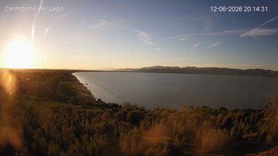 immagine della webcam nei dintorni di Sarteano: webcam Castiglione del Lago