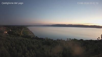 immagine della webcam nei dintorni di Passignano sul Trasimeno: webcam Castiglione del Lago