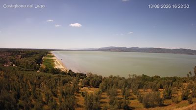 immagine della webcam nei dintorni di Fabro: webcam Castiglione del Lago