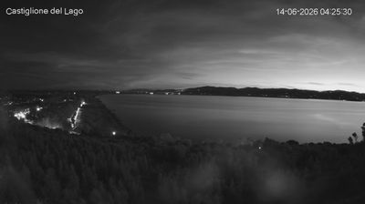 immagine della webcam nei dintorni di Sarteano: webcam Castiglione del Lago