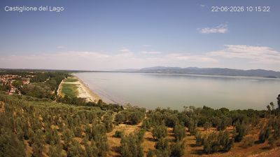 immagine della webcam nei dintorni di Castiglion Fiorentino: webcam Castiglione del Lago