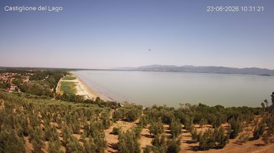 immagine della webcam nei dintorni di Perugia: webcam Castiglione del Lago