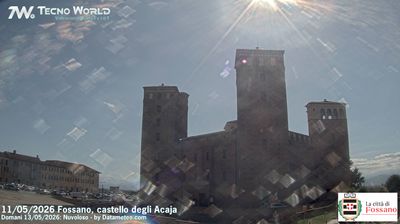 immagine della webcam nei dintorni di Cuneo Levaldigi: webcam Fossano