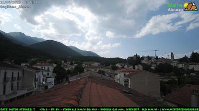 immagine della webcam nei dintorni di Roccacaramanico: webcam Gagliano Aterno