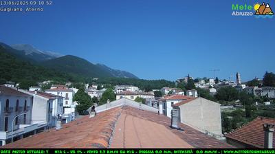 immagine della webcam nei dintorni di Rocca di Cambio: webcam Gagliano Aterno