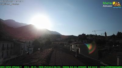 immagine della webcam nei dintorni di Salle: webcam Gagliano Aterno