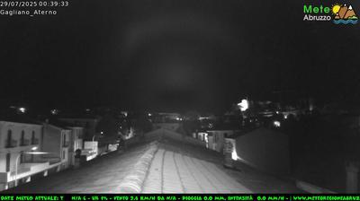 immagine della webcam nei dintorni di Roccacaramanico: webcam Gagliano Aterno