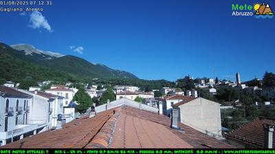 immagine della webcam nei dintorni di Bisegna: webcam Gagliano Aterno