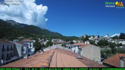 immagine della webcam nei dintorni di Paganica: webcam Gagliano Aterno