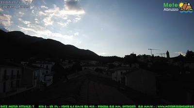 immagine della webcam nei dintorni di Paganica: webcam Gagliano Aterno
