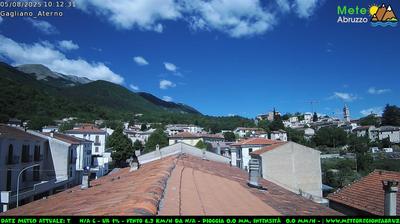 immagine della webcam nei dintorni di Avezzano: webcam Gagliano Aterno