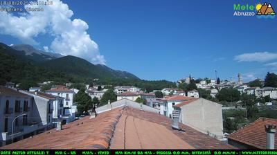 immagine della webcam nei dintorni di Caramanico Terme: webcam Gagliano Aterno