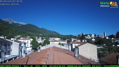 immagine della webcam nei dintorni di Ofena: webcam Gagliano Aterno