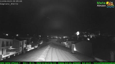 immagine della webcam nei dintorni di Rocca di Cambio: webcam Gagliano Aterno