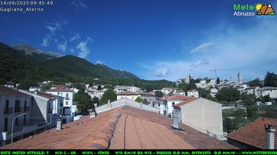 immagine della webcam nei dintorni di Ovindoli: webcam Gagliano Aterno