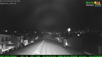 immagine della webcam nei dintorni di Sant'Eufemia a Maiella: webcam Gagliano Aterno