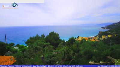 immagine della webcam nei dintorni di Peagna: webcam Varigotti