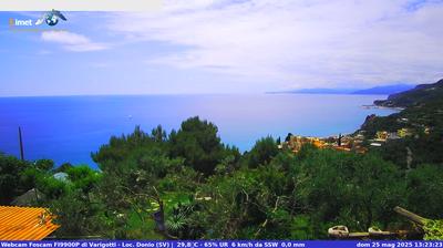 immagine della webcam nei dintorni di Borgo Marina: webcam Varigotti