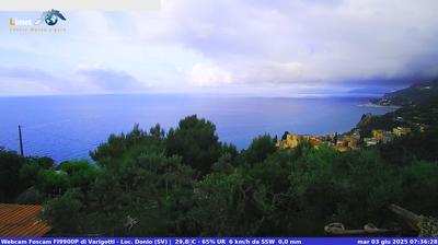 immagine della webcam nei dintorni di Albisola Superiore: webcam Varigotti