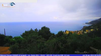 immagine della webcam nei dintorni di Albisola Superiore: webcam Varigotti