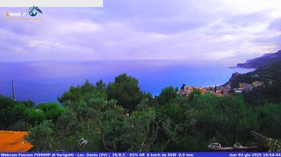 immagine della webcam nei dintorni di Valleggia: webcam Varigotti