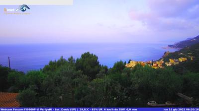 immagine della webcam nei dintorni di Bergeggi: webcam Varigotti