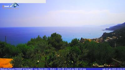 immagine della webcam nei dintorni di Finale Ligure: webcam Varigotti
