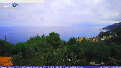 immagine della webcam nei dintorni di Toirano: webcam Varigotti