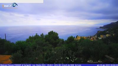 immagine della webcam nei dintorni di Albisola Superiore: webcam Varigotti