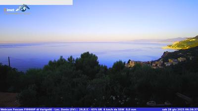 immagine della webcam nei dintorni di Finale Pia: webcam Varigotti
