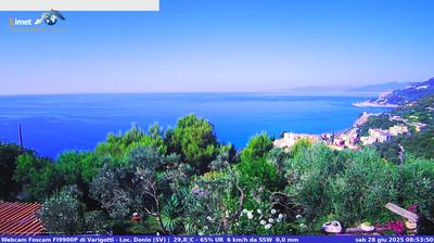 immagine della webcam nei dintorni di Spotorno: webcam Varigotti