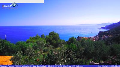immagine della webcam nei dintorni di Savona: webcam Varigotti