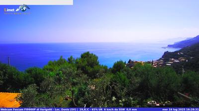 immagine della webcam nei dintorni di Savona: webcam Varigotti