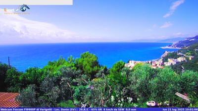 immagine della webcam nei dintorni di Varazze: webcam Varigotti