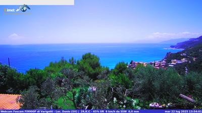 immagine della webcam nei dintorni di Savona: webcam Varigotti