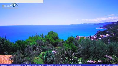 immagine della webcam nei dintorni di Finale Ligure: webcam Varigotti