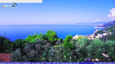 immagine della webcam nei dintorni di Savona: webcam Varigotti