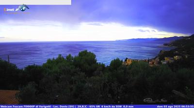 immagine della webcam nei dintorni di Voze: webcam Varigotti