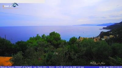 immagine della webcam nei dintorni di Bergeggi: webcam Varigotti