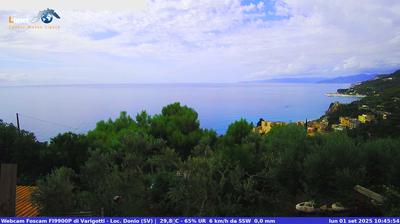 immagine della webcam nei dintorni di Savona: webcam Varigotti
