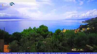 immagine della webcam nei dintorni di Albisola Superiore: webcam Varigotti