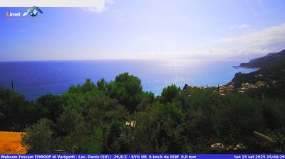 immagine della webcam nei dintorni di Savona: webcam Varigotti