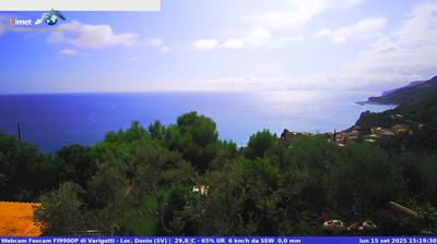 immagine della webcam nei dintorni di Borgio Verezzi: webcam Varigotti