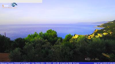 immagine della webcam nei dintorni di Spotorno: webcam Varigotti